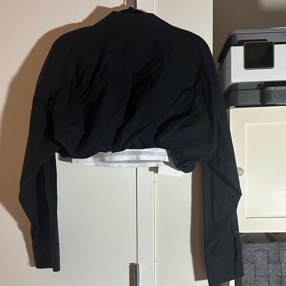 NWT Alexander Wang Black Layered Top Set - Picture 6 of 7